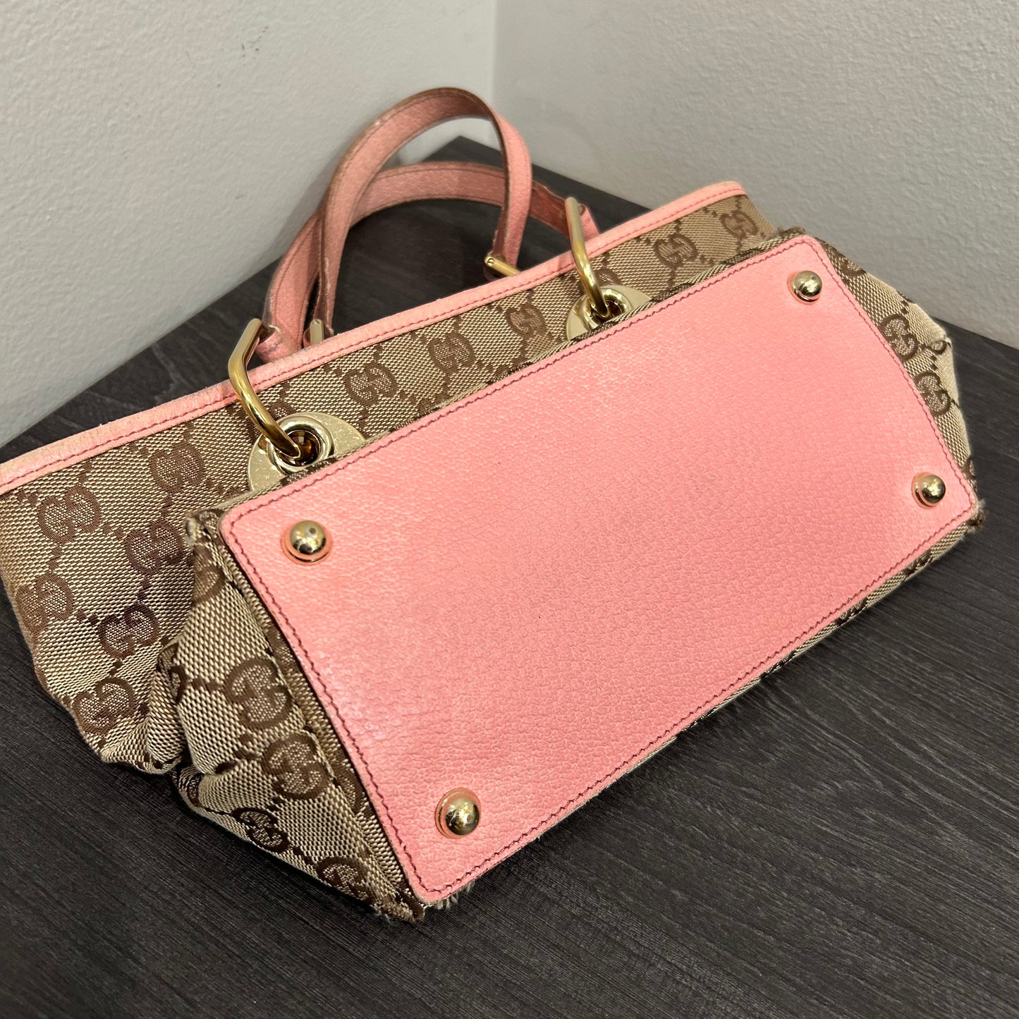 CLEARANCE Gucci Canvas Mini Tote