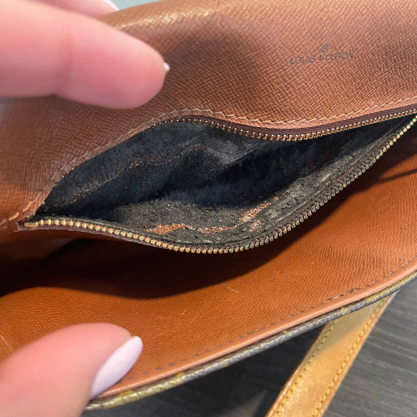 SOLD! Louis Vuitton Monogram Chantilly GM Crossbody