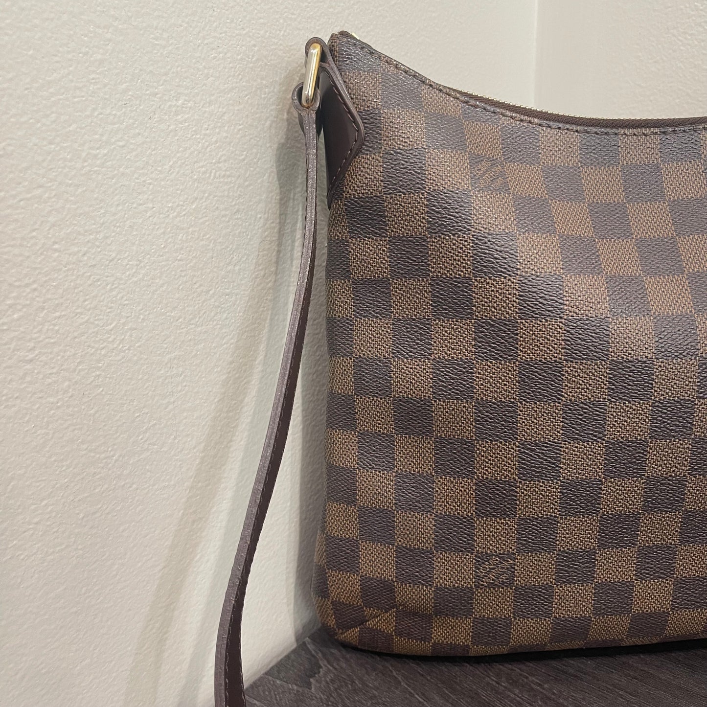 SOLD! Louis Vuitton Damier Ebene Bloomsbury Crossbody