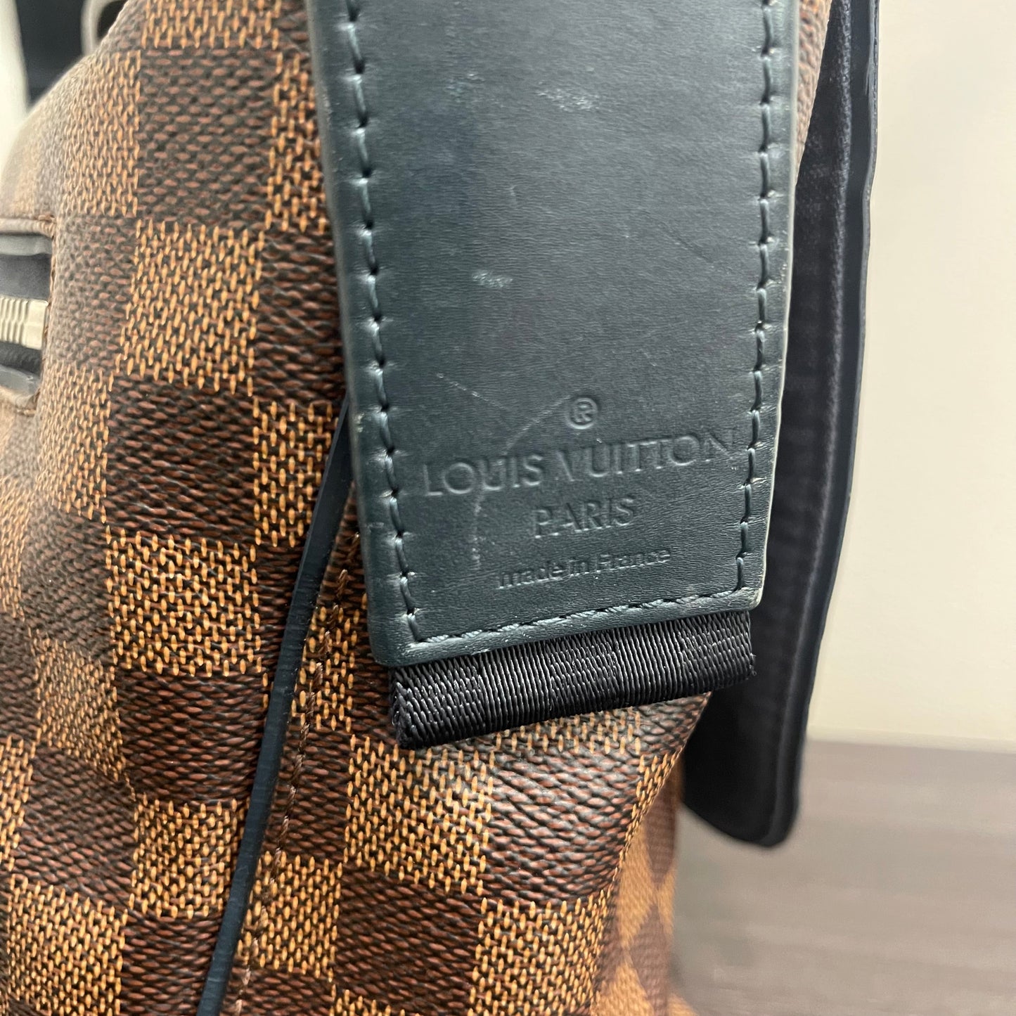 SOLD! Louis Vuitton Sprinter Damier Ebene Coated Canvas MM