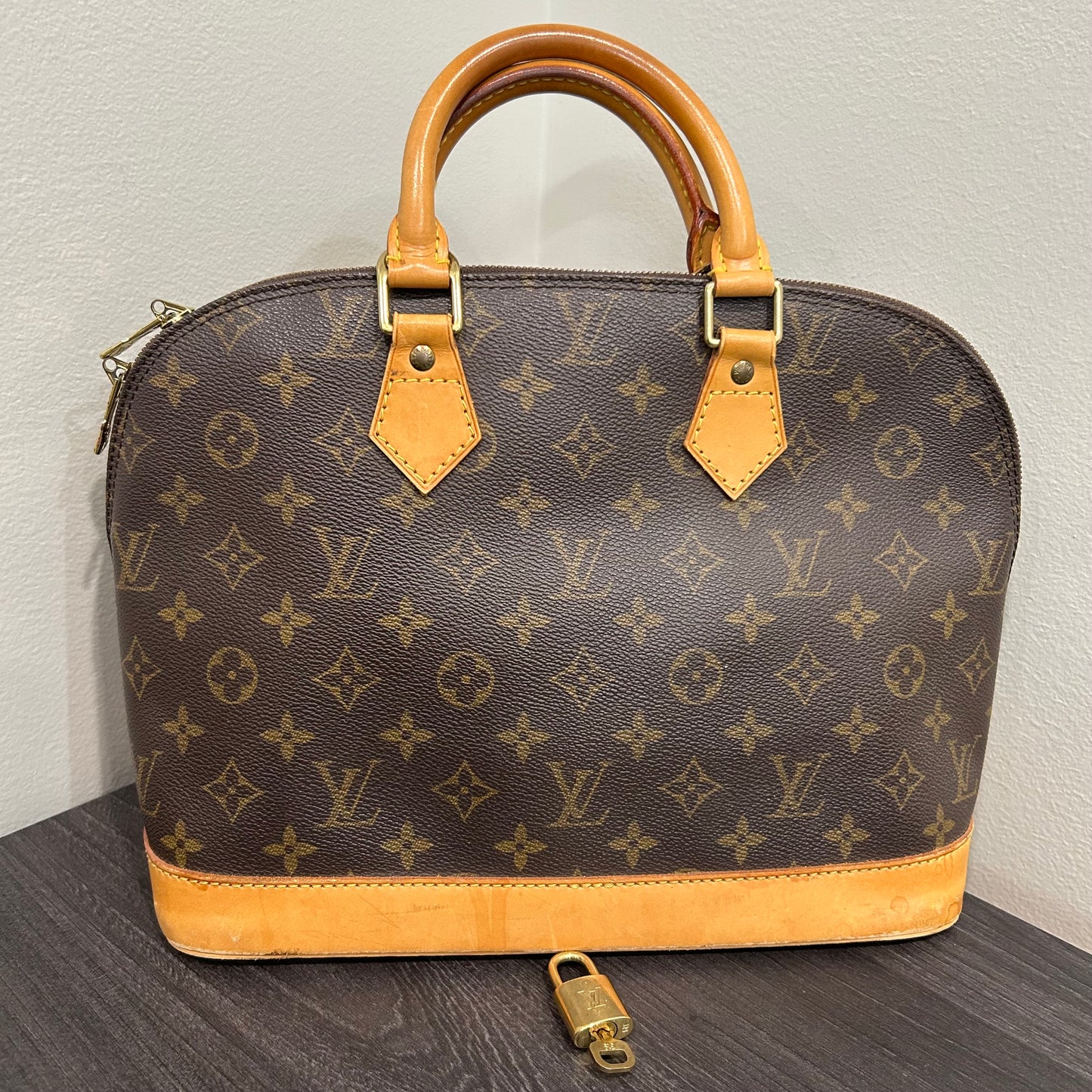 SOLD! Louis Vuitton Alma w/ Lock & Key