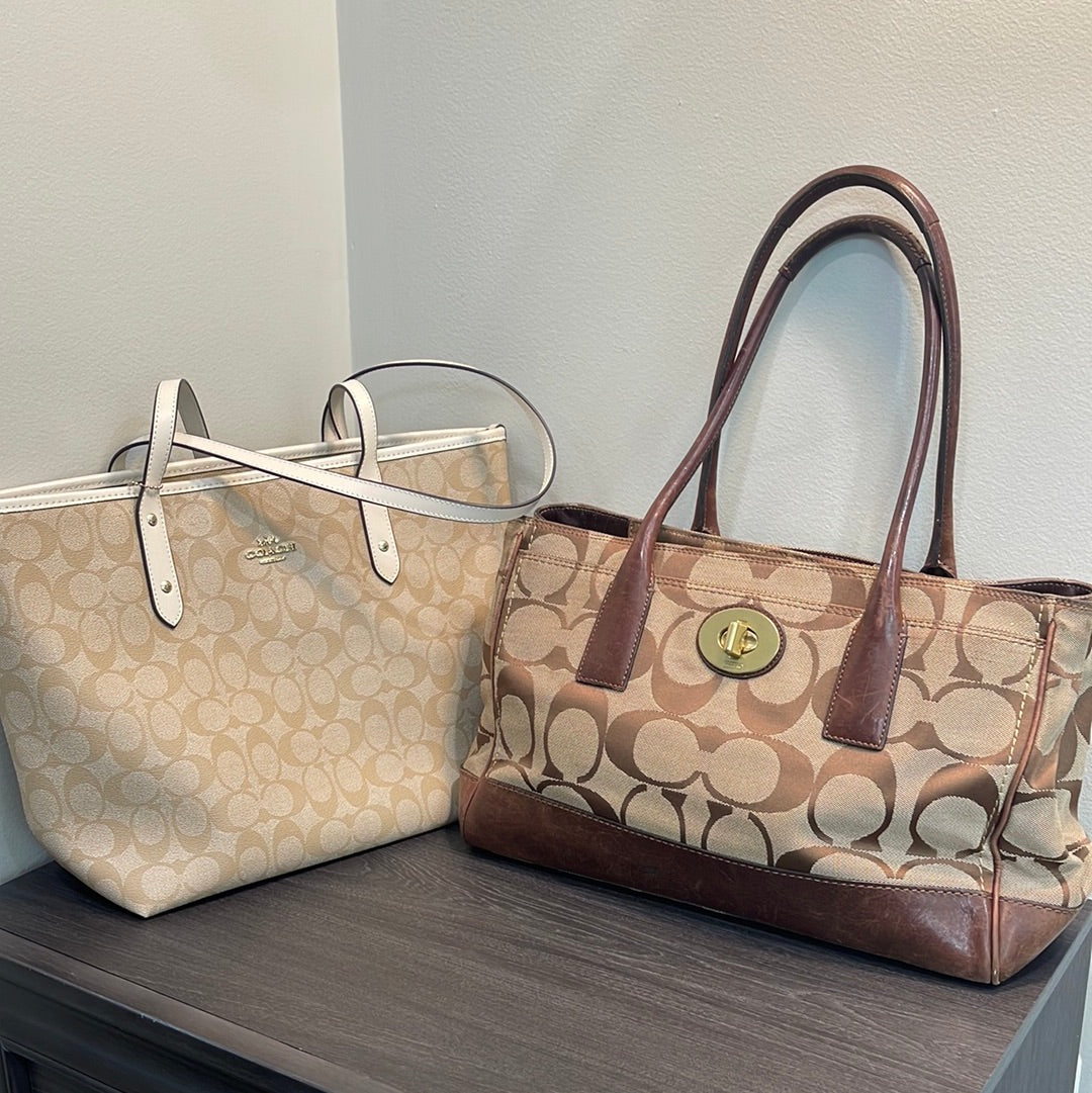 SOLD! Set of 2 Coach Bags