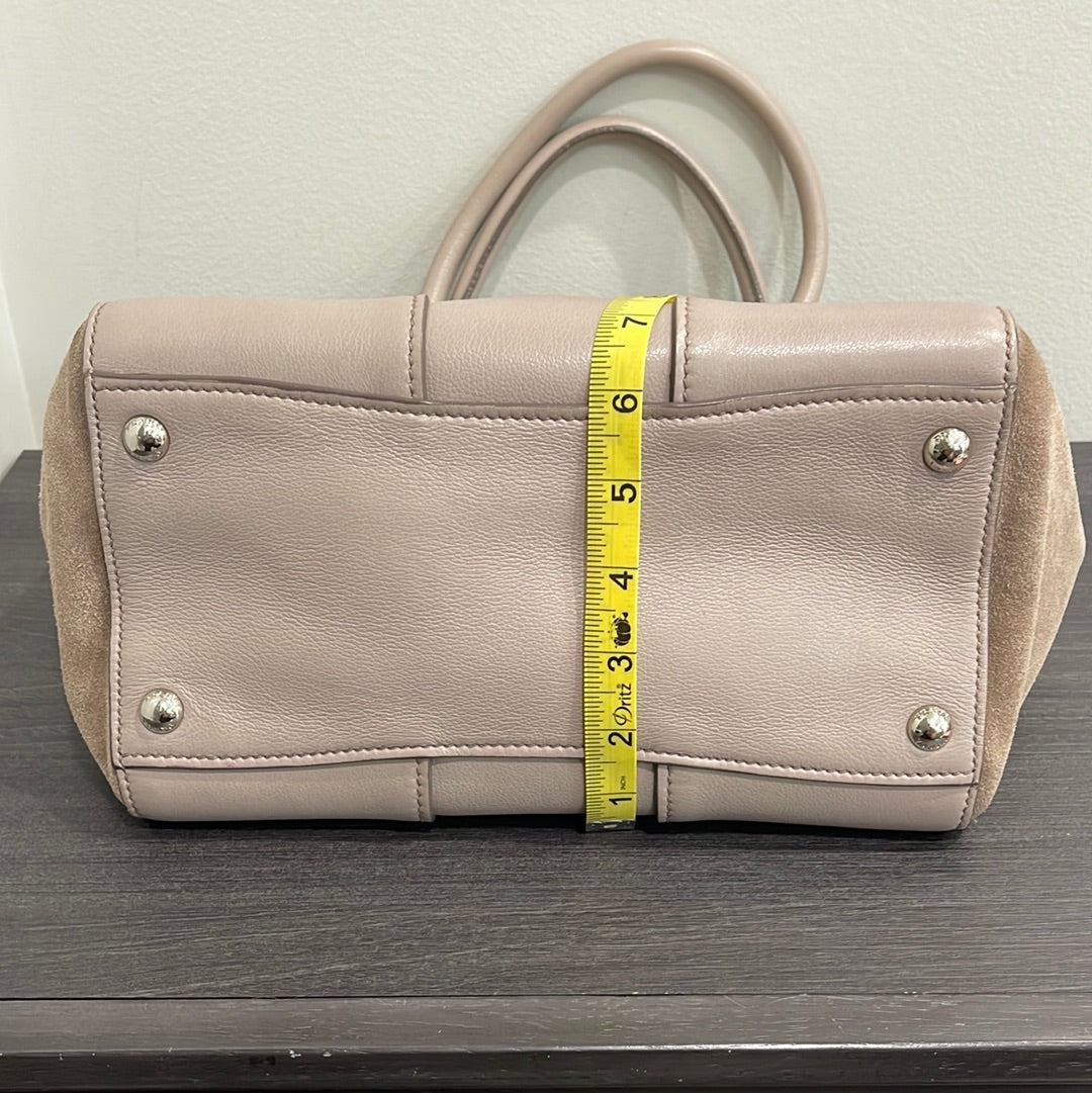 SOLD! Prada Leather & Suede Handbag