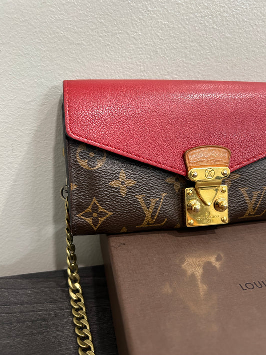 SOLD! Louis Vuitton Pallas Wallet on Chain