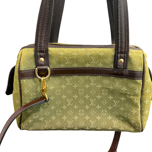 8847 LOUIS VUITTON Green MiniLin Josephine
