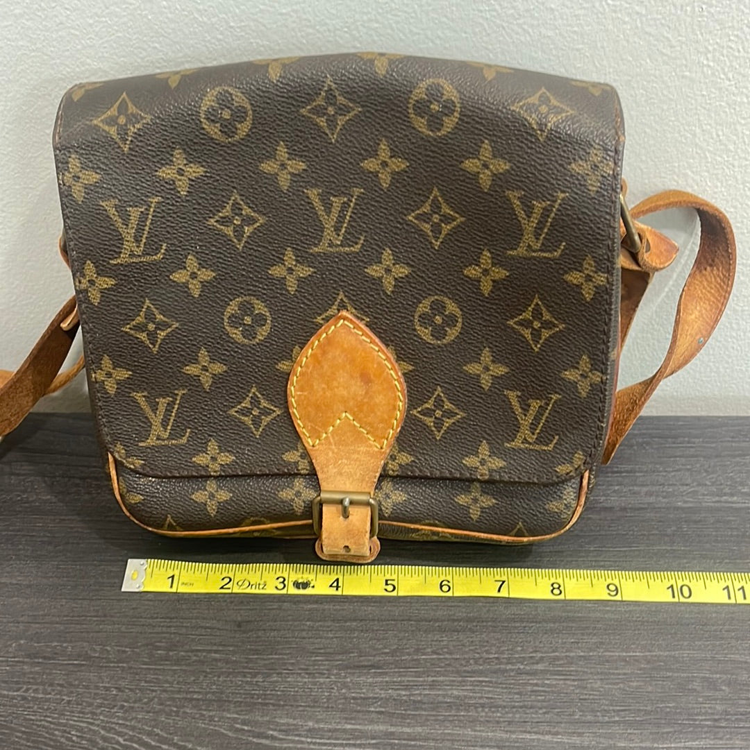 SOLD! Louis Vuitton Monogram Cartouchiere MM