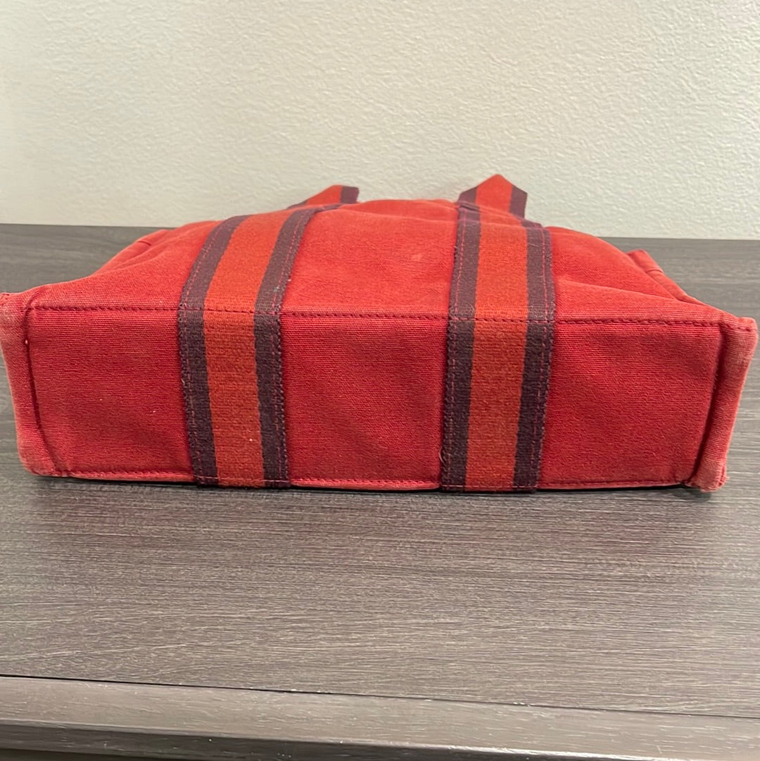 SOLD! Hermès Toile Fourre-Tout PM Tote