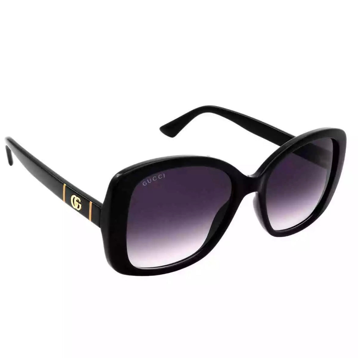 CLEARANCE NEW Gucci Grey Gradient Sunglasses & Case