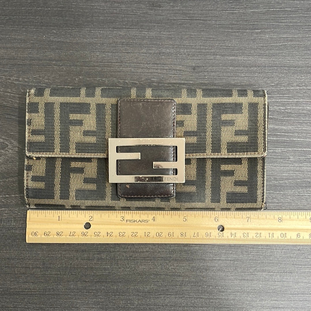 SOLD! Fendi Zucca Wallet