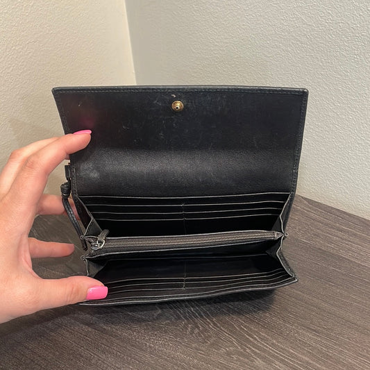 SOLD! Gucci GG Leather Wallet