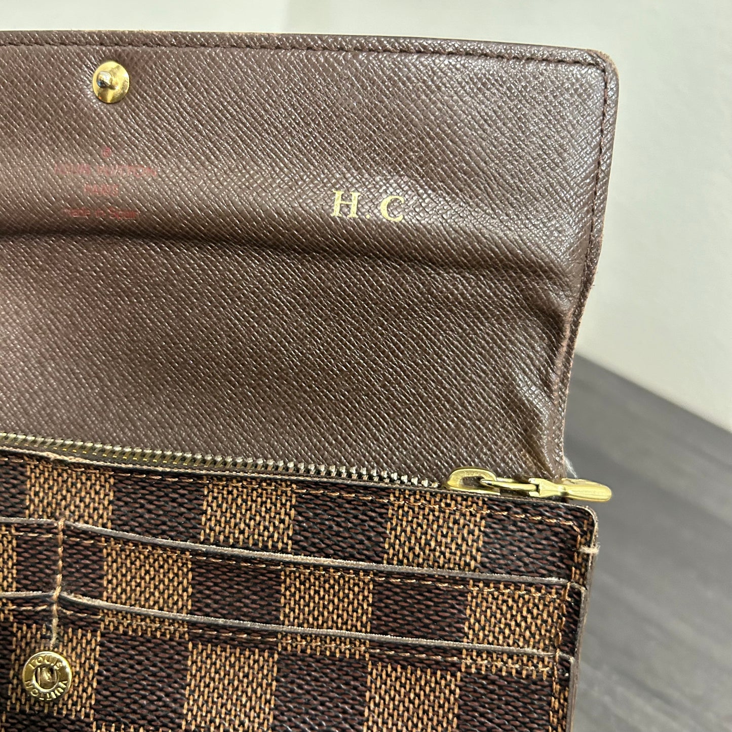 CLEARANCE Louis Vuitton Damier Ebene Wallet