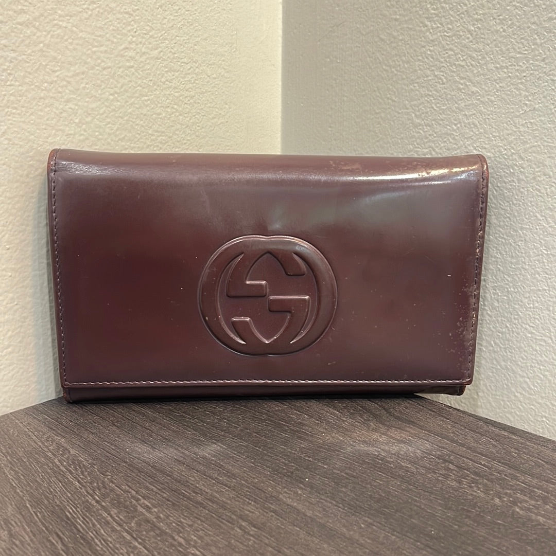 SOLD! Gucci Leather Wallet