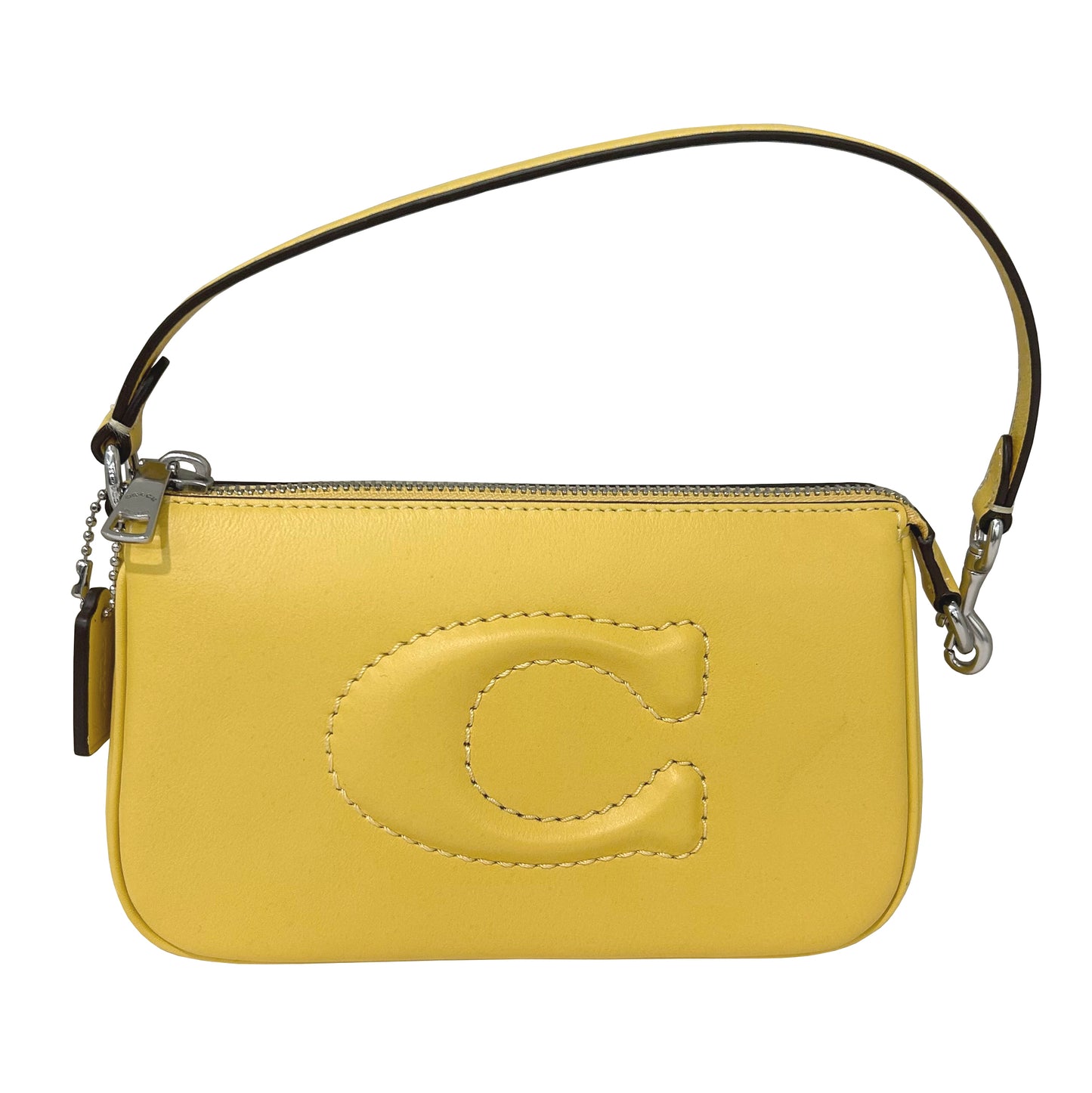 New Coach Leather Pochette