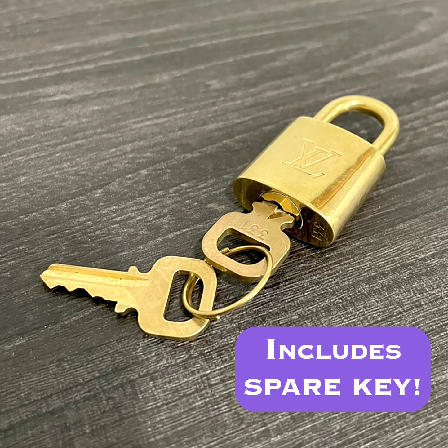 SOLD! Louis Vuitton Lock & Key with Spare