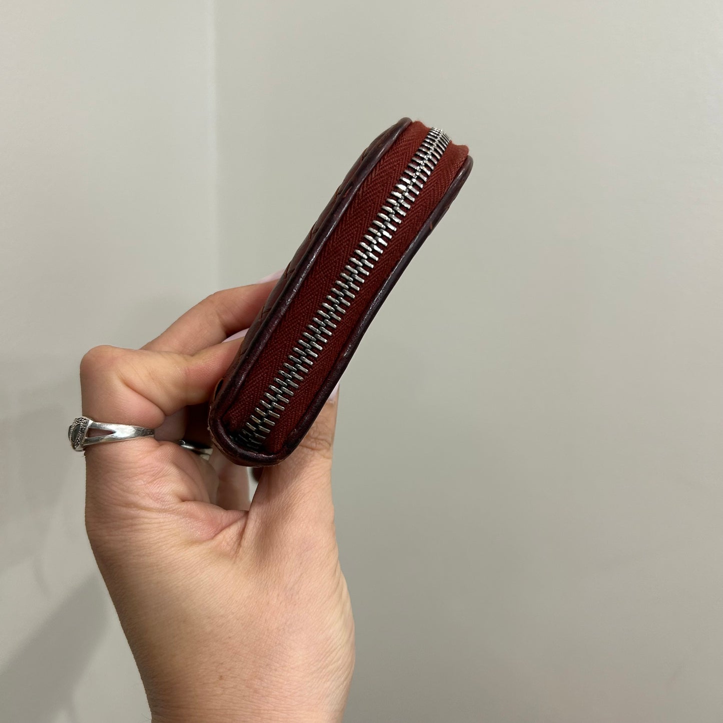 SOLD! Bottega Venneta Zip Wallet