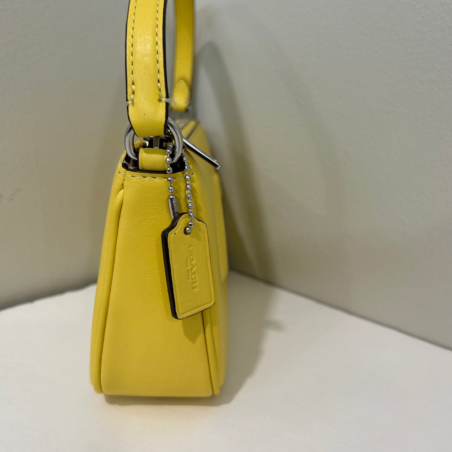 New Coach Leather Pochette