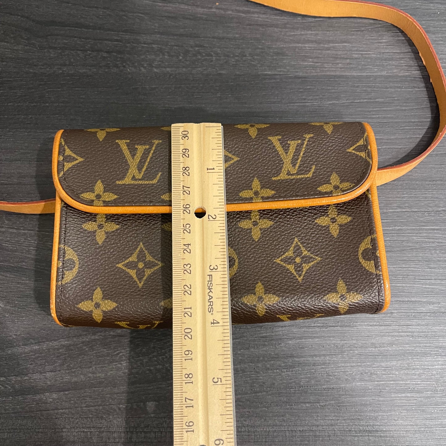 SOLD! Louis Vuitton Monogram Florentine Bum Bag XS