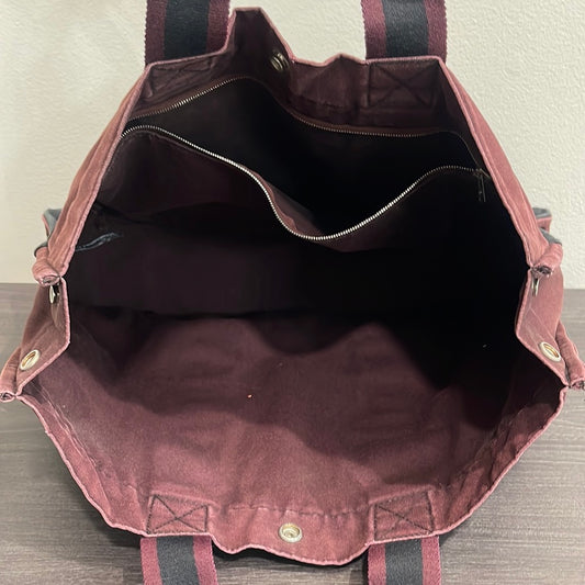 SOLD! HERMÈS Toile Fourre-Tout PM Tote