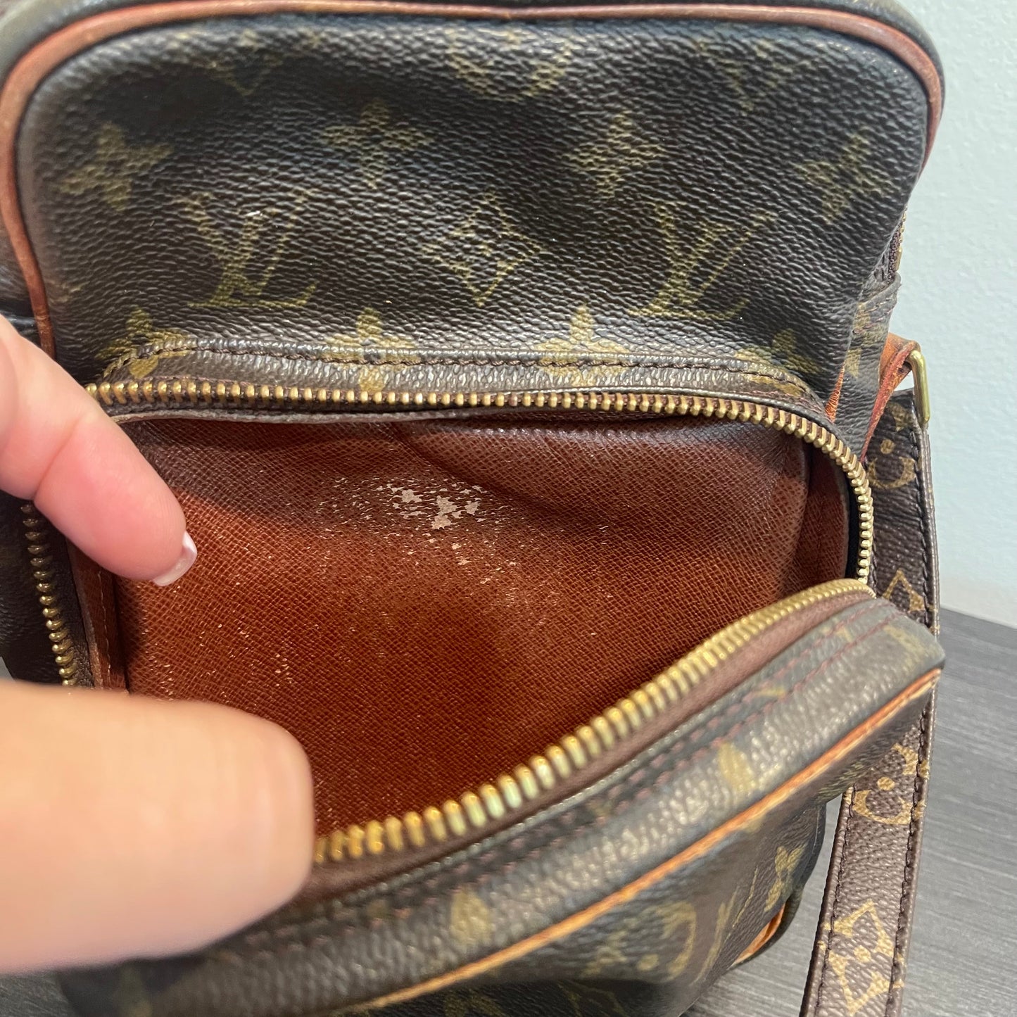 SOLD! Louis Vuitton Monogram Amazone Crossbody