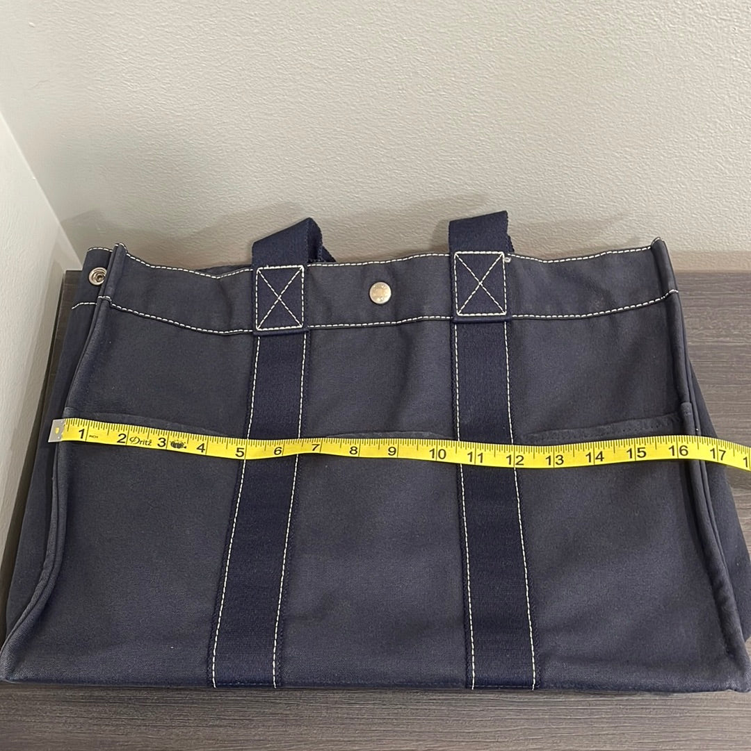 SOLD! Hermès Toile Fourre-Tout PM Tote