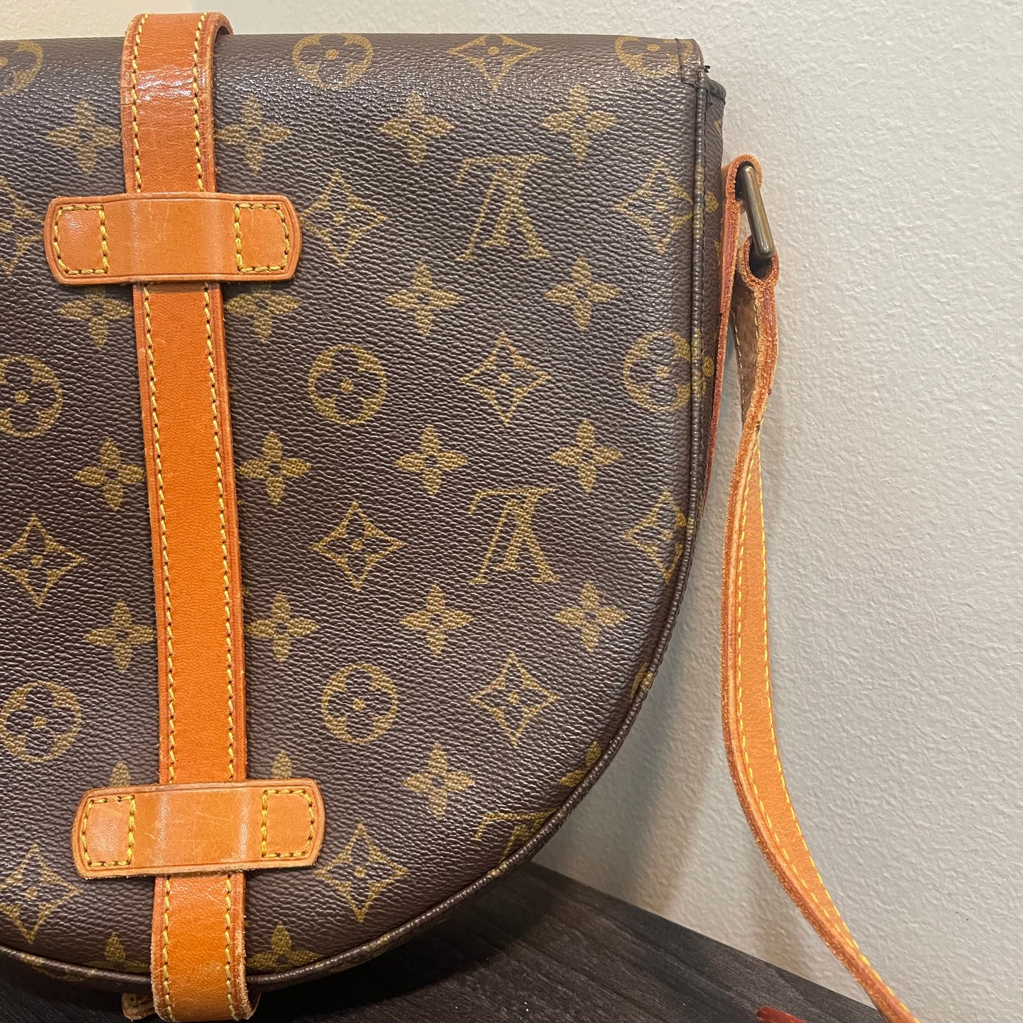 SOLD! Louis Vuitton Monogram Chantilly GM Crossbody