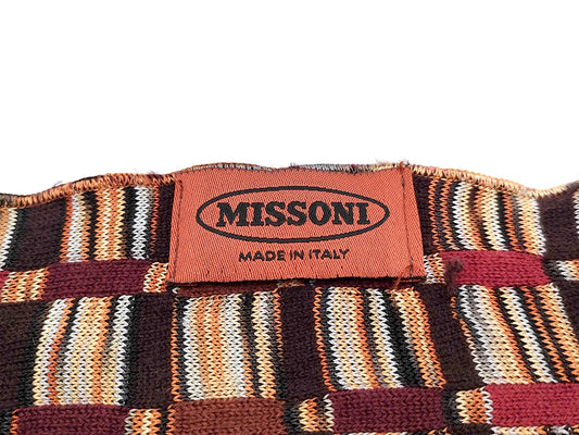 #1530 MISSONI Luxury Knit Scarf