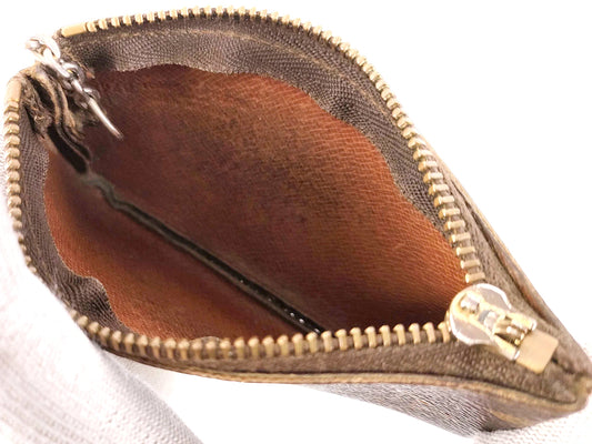 #1259 LOUIS VUITTON Monogram Accessory Coin Case (Zipper Pull Needs Repair)