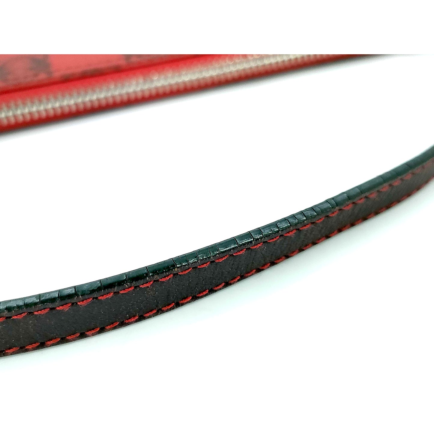 #1137 LOEWE Red Anagram Pouch