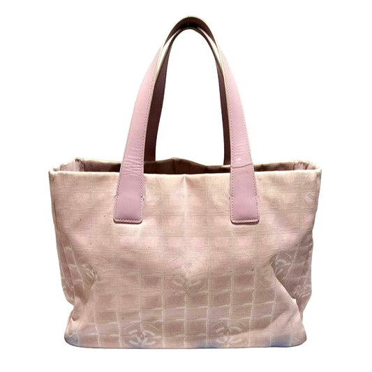 #1154 CHANEL Pink Ligne Tote