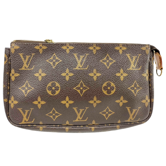 #1258 LOUIS VUITTON Monogram Accessory Pochette