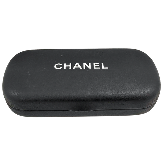 #1492 CHANEL Black CC Sunglasses with Case