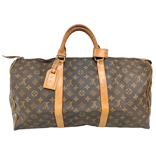 #1278 LOUIS VUITTON Monogram Keepall 50