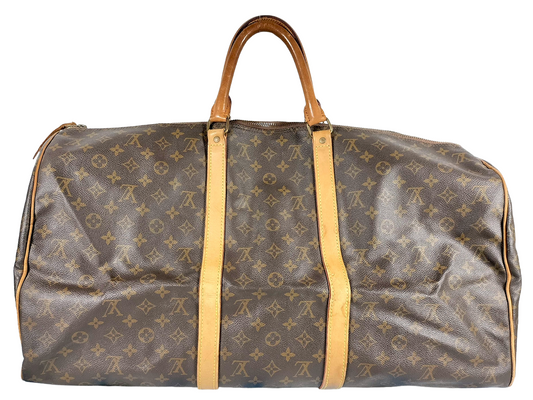 #1279 LOUIS VUITTON Monogram Keepall 60