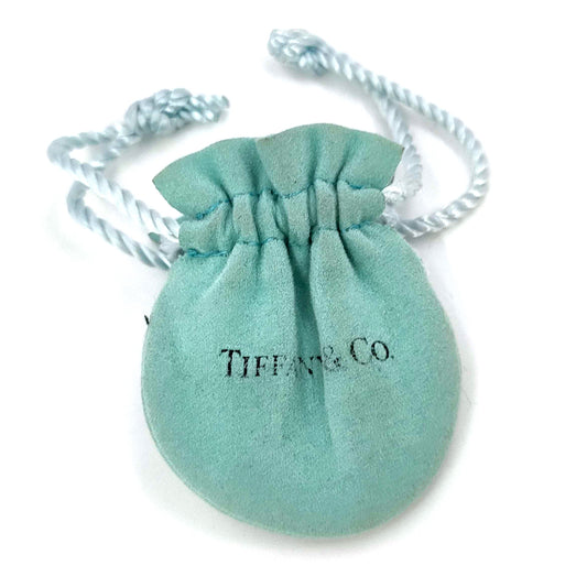 #1518 TIFFANY & CO Elsa Peretti Open Heart Silver Necklace