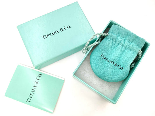 #1389 TIFFANY & CO Elsa Peretti Double Loop 925 Silver Necklace