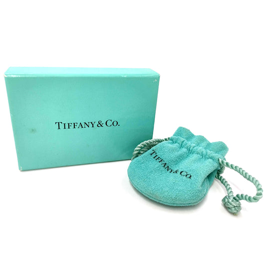 #1519 TIFFANY & CO Elsa Peretti Open Heart Silver Necklace