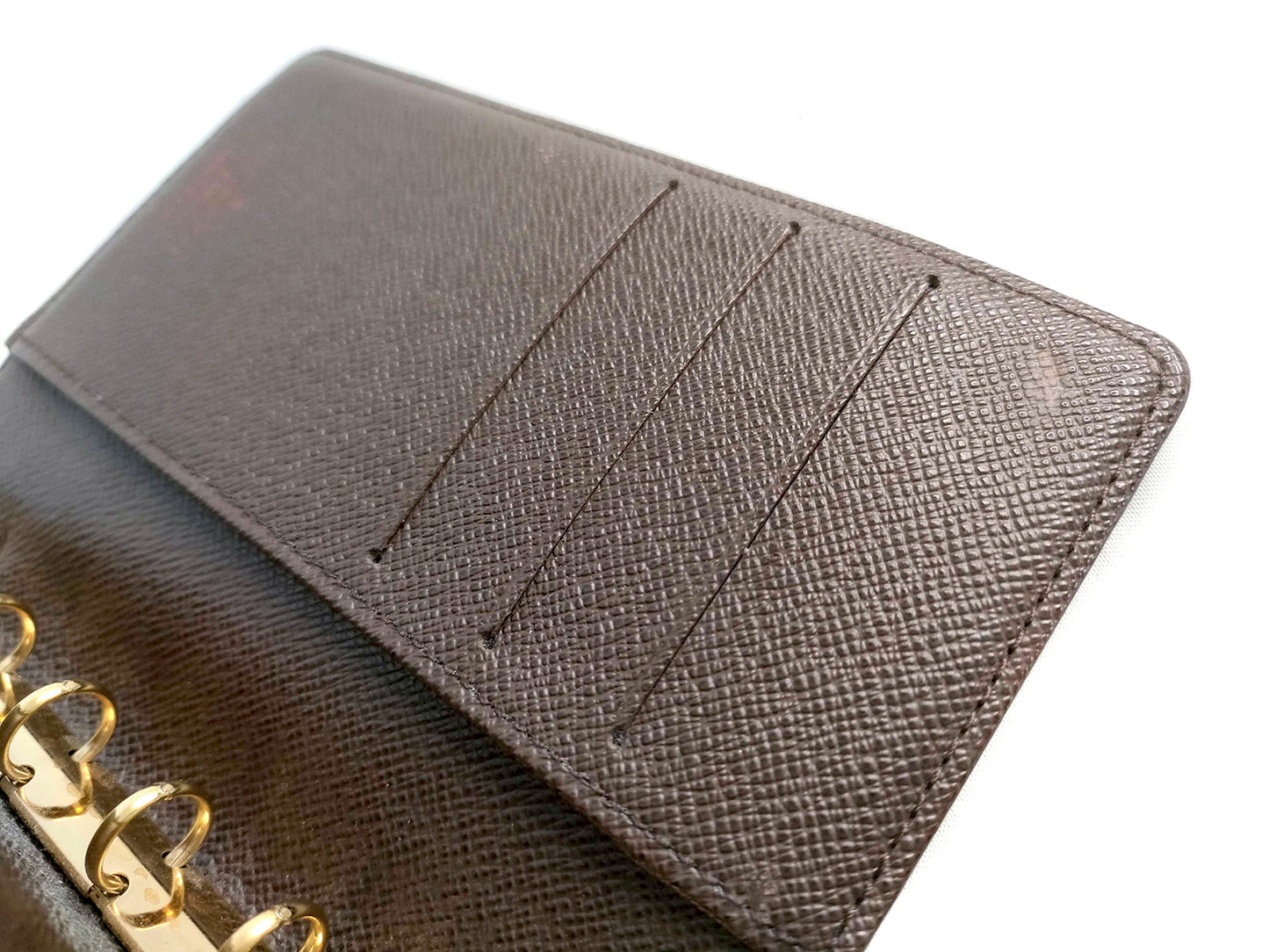 #1508 LOUIS VUITTON Damier Ebene Agenda PM