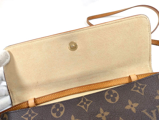 #1505 LOUIS VUITTON Monogram Twin Pochette PM