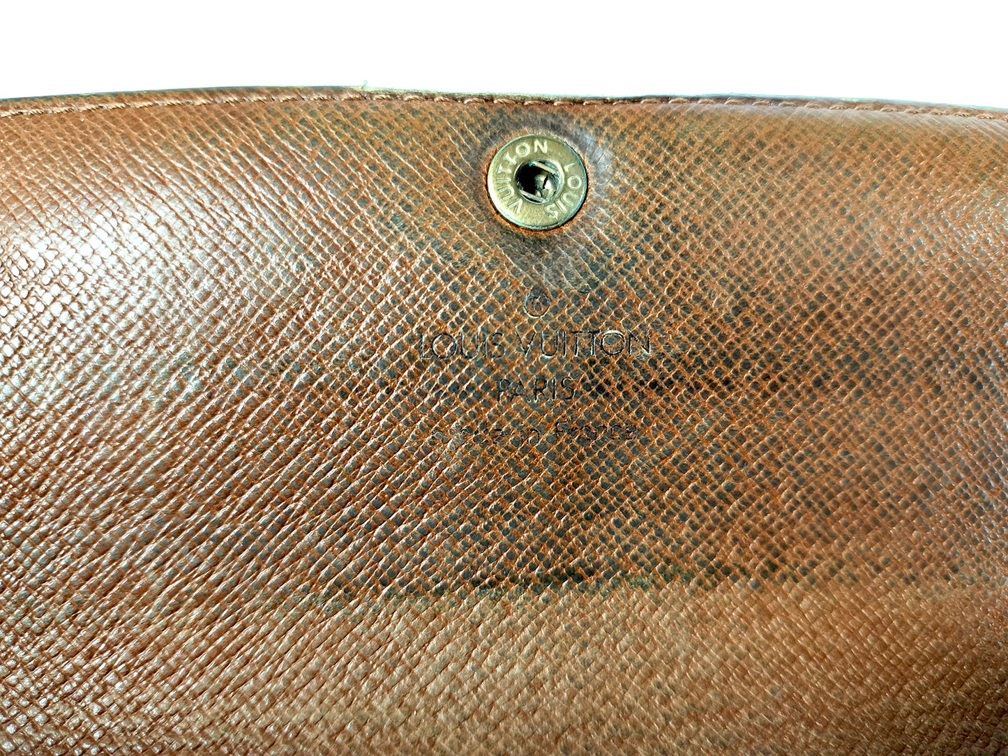 #1456 LOUIS VUITTON Monogram Bi-fold Long Wallet