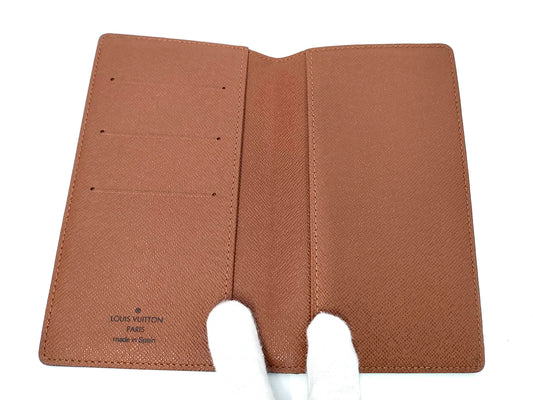 #1452 LOUIS VUITTON Monogram Checkbook Holder