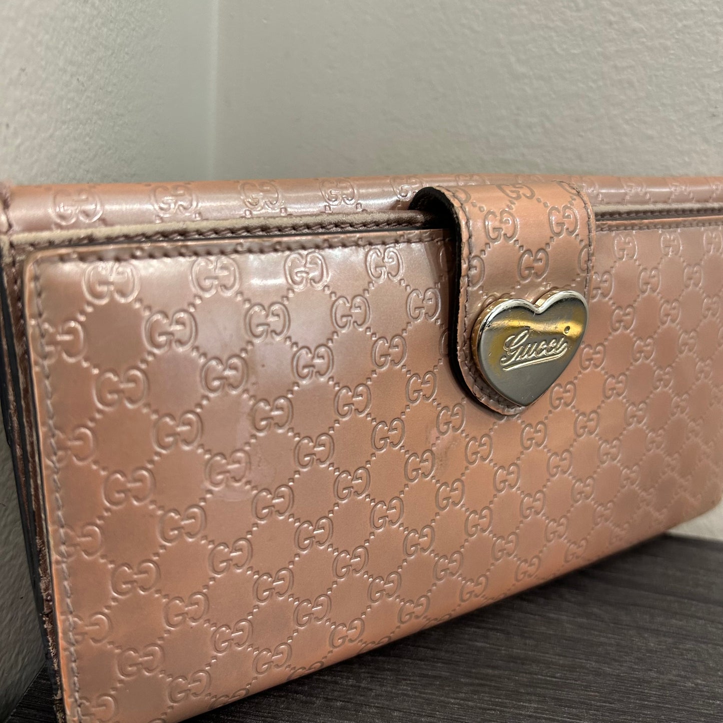 CLEARANCE #183 GUCCI Guccissima Long Wallet