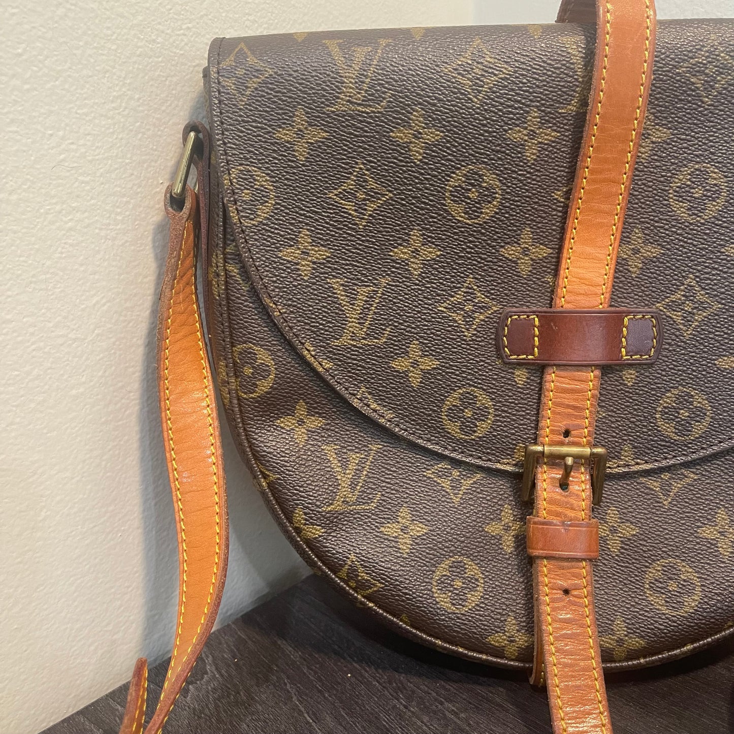 SOLD! Louis Vuitton Monogram Chantilly GM Crossbody