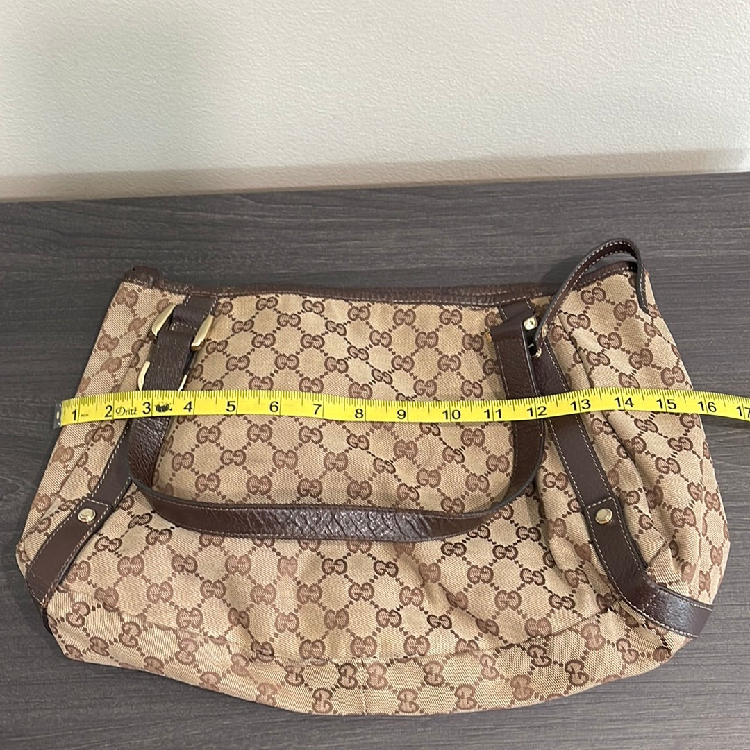 SOLD! Gucci GG Canvas Tote