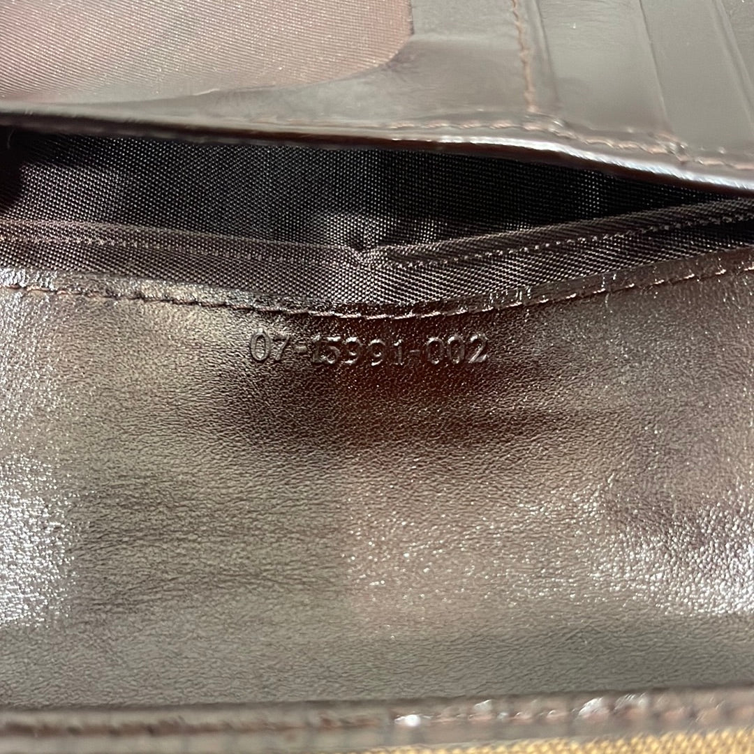 SOLD! Fendi Zucca Wallet