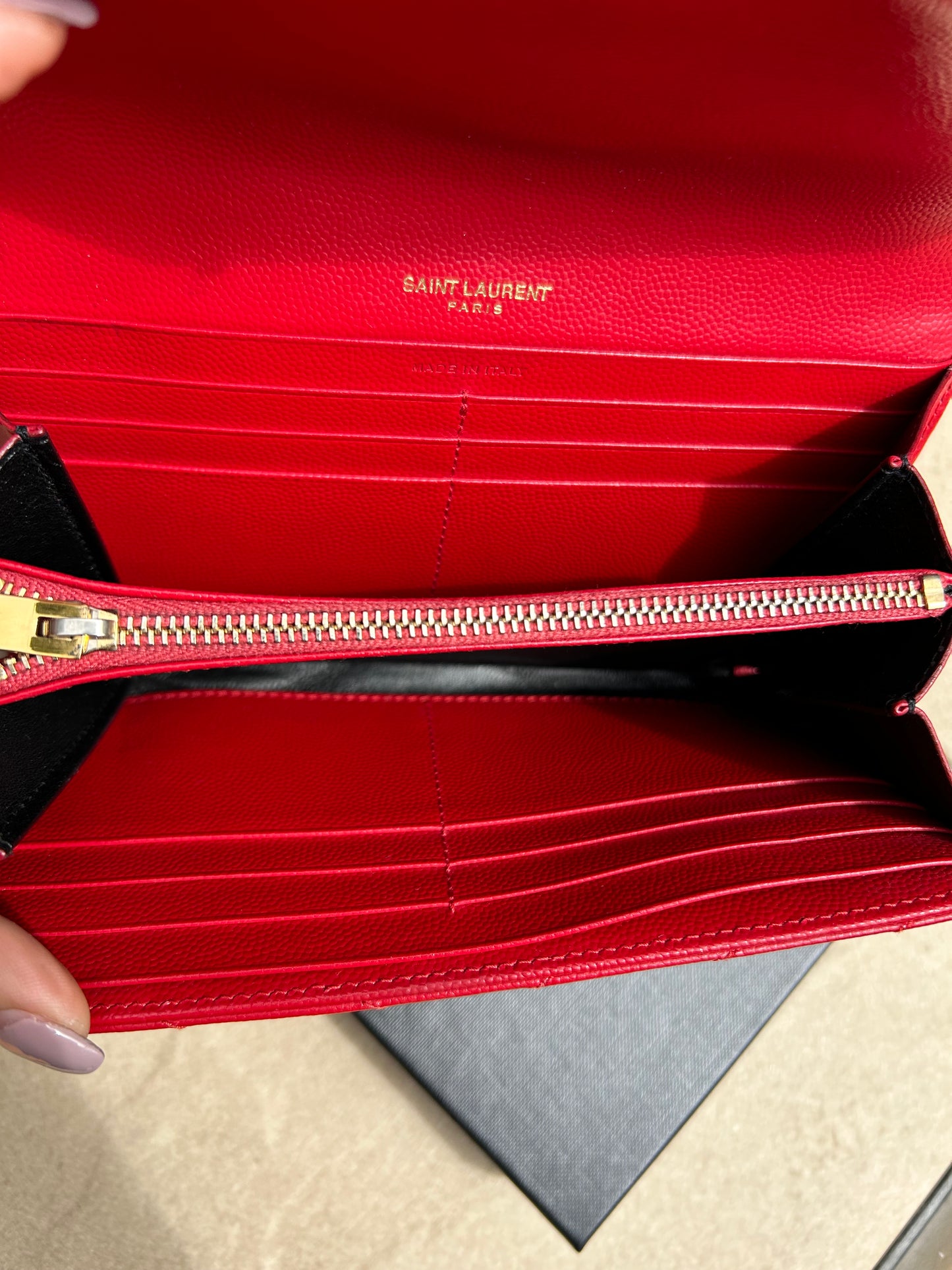 FRIDAY DEALš„ YSL Caviar Cassandra Wallet *Extra 50% Off for Subscribers*