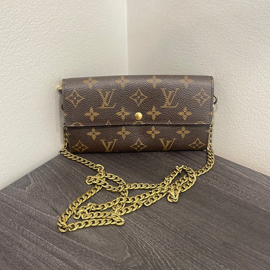 SOLD! Louis Vuitton Monogram Wallet on Chain