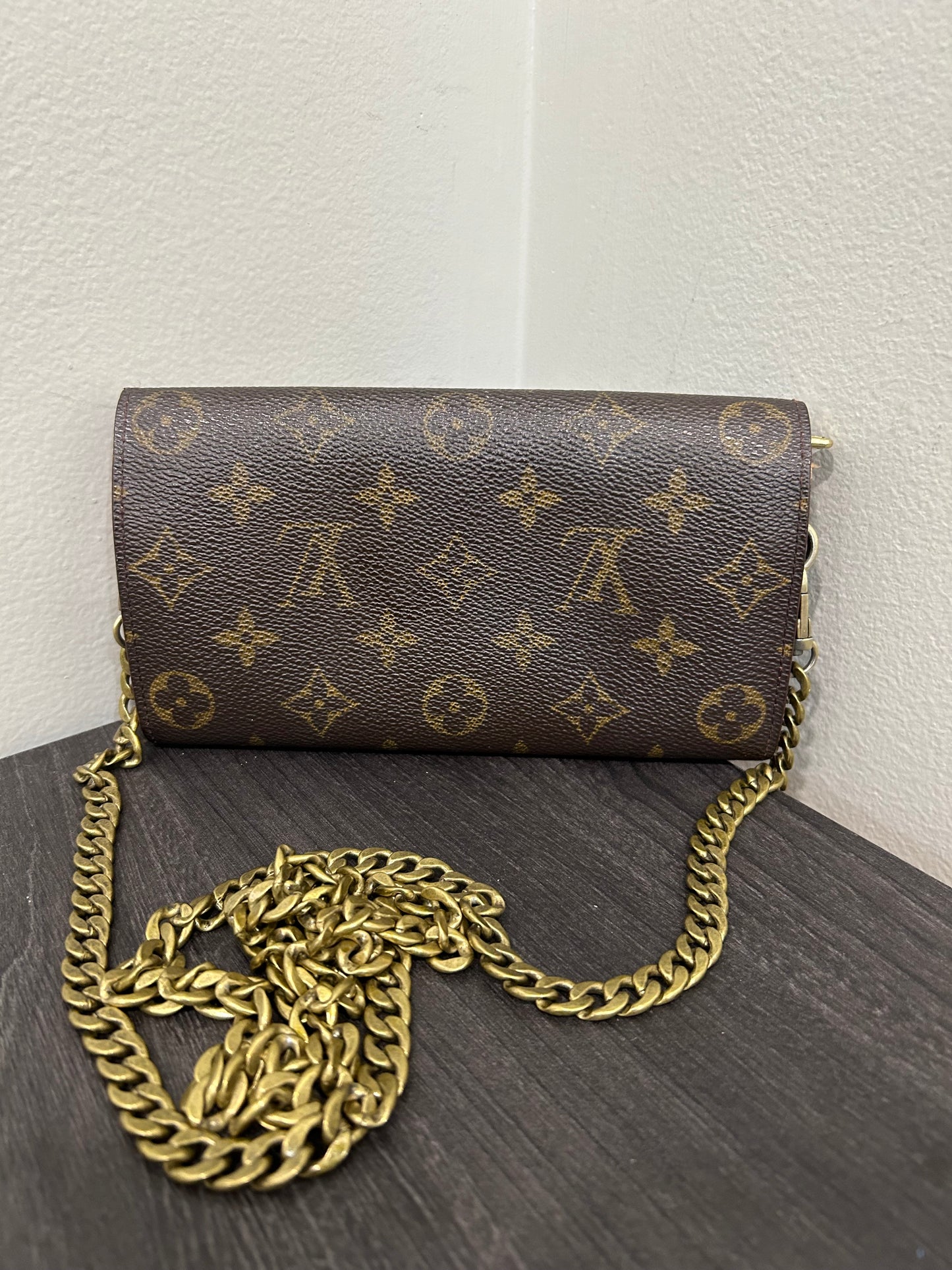 SOLD! Louis Vuitton Monogram Wallet on Chain