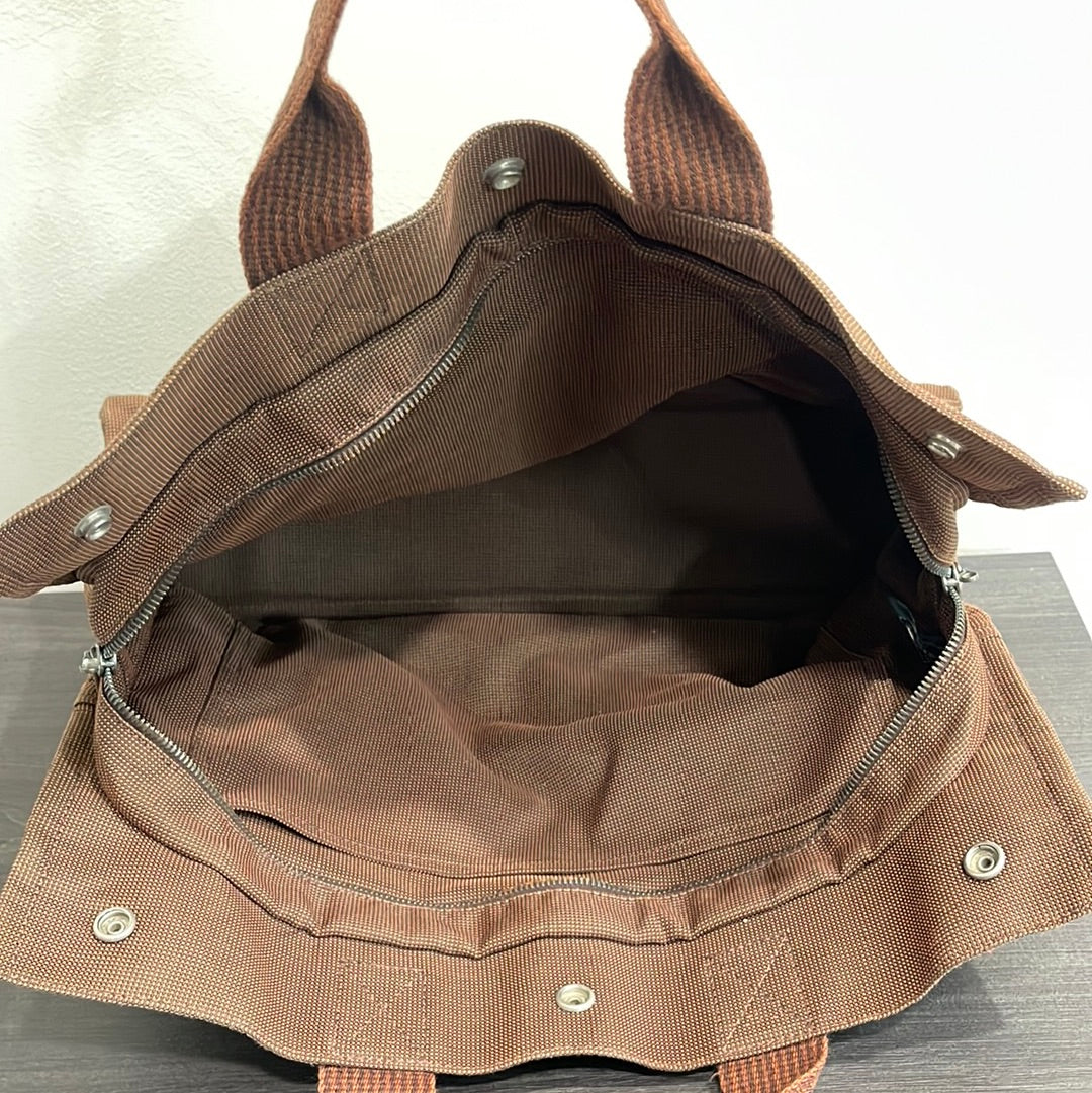 SOLD! Hermès Toile Fourre-Tout PM Tote