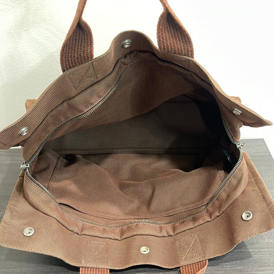 SOLD! HERMÈS Toile Fourre-Tout PM Tote