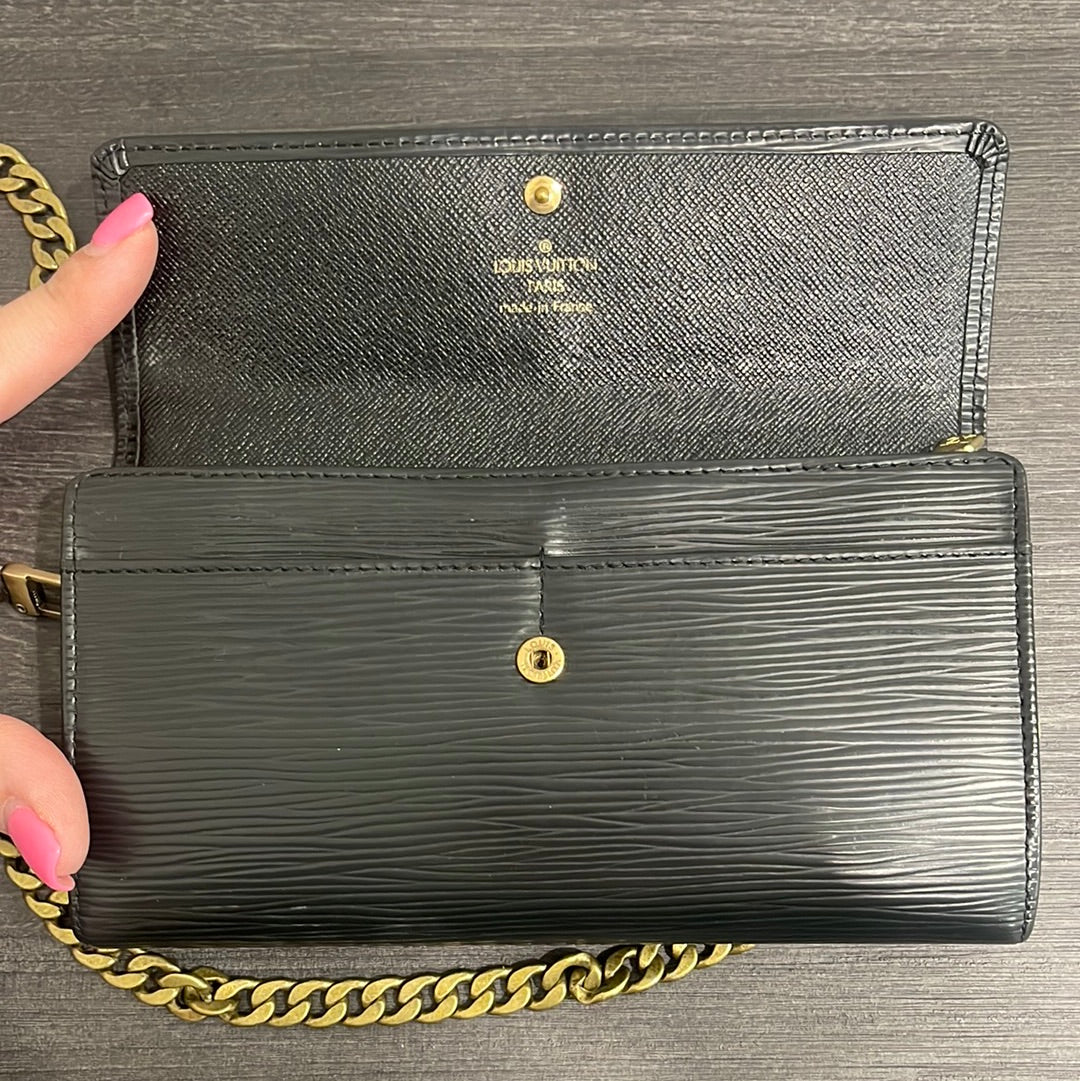 SOLD! Louis Vuitton Epi Wallet on Chain